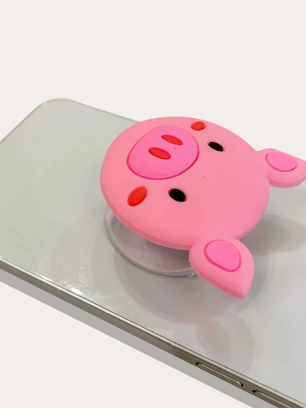Pink Pig Mobile Phone Accessory