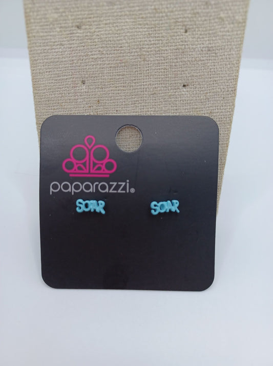 Blue "Soar" Earrings