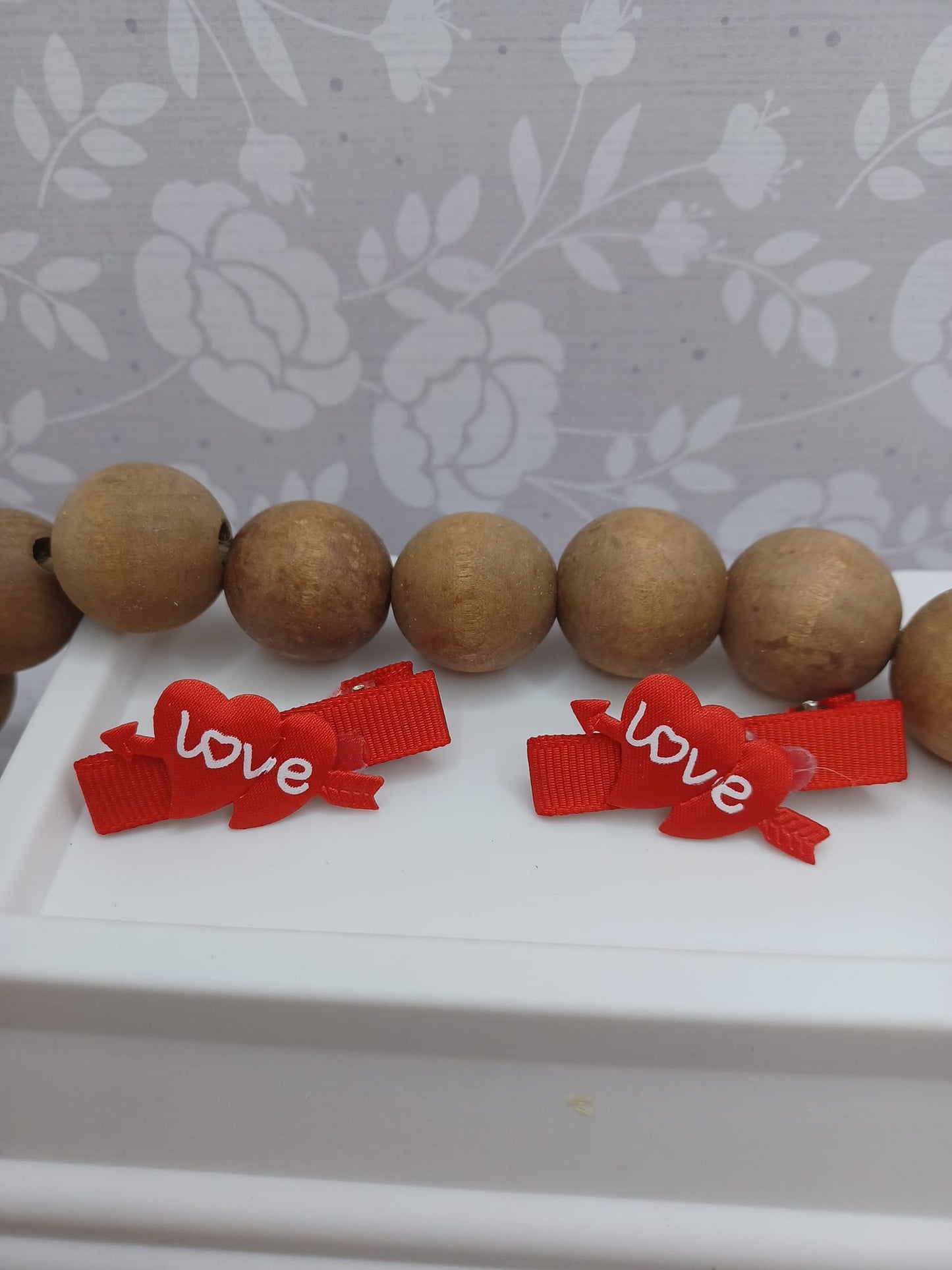 Hearts w/ Love Hair Accessory Set