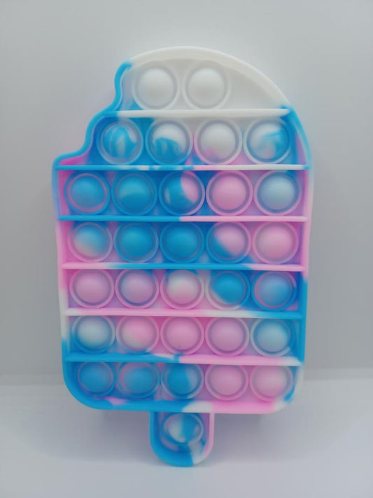 Blue, White, & Pink Popsicle Pop-It