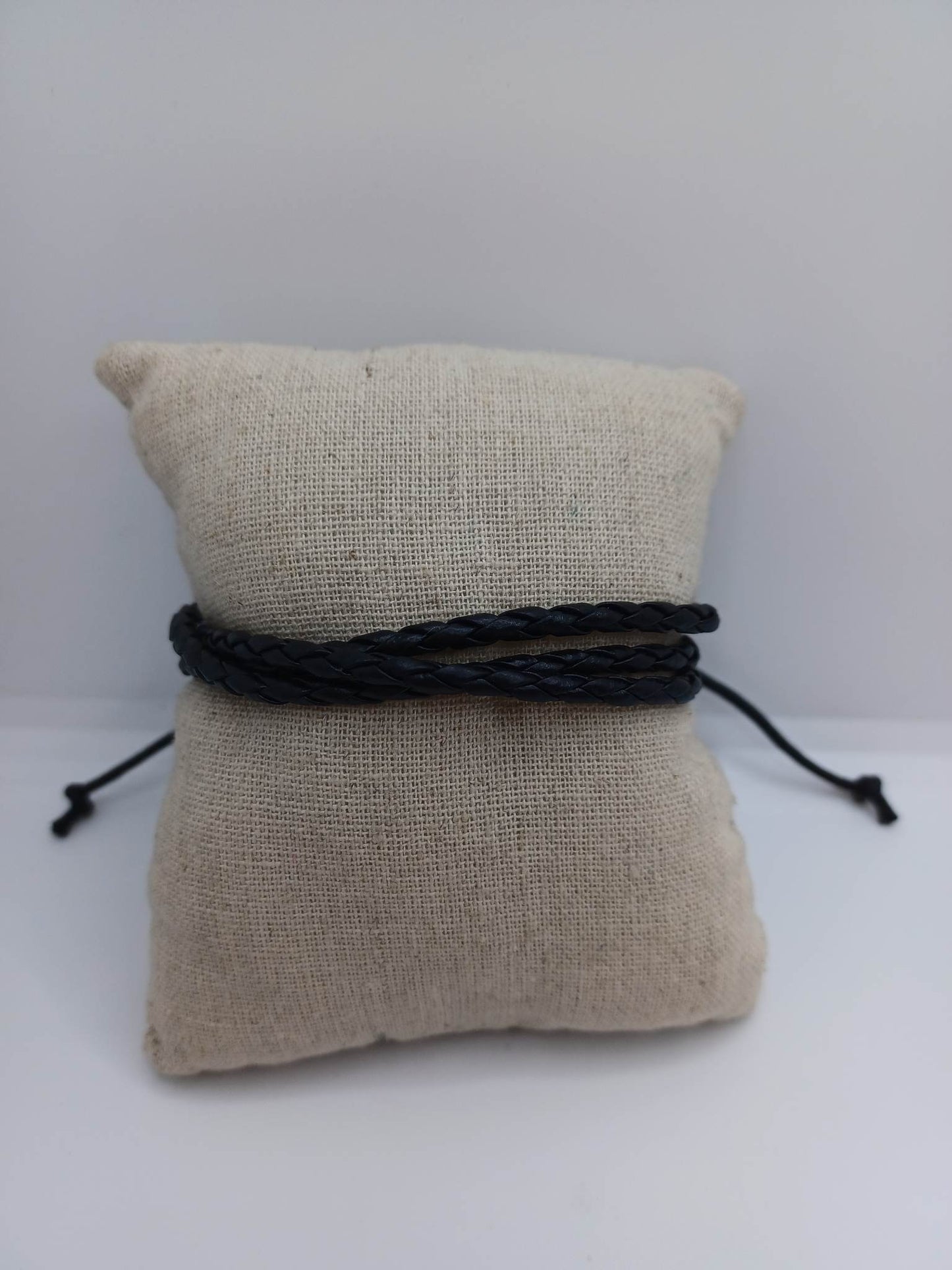 Triple Layered Braided Woven Bracelet