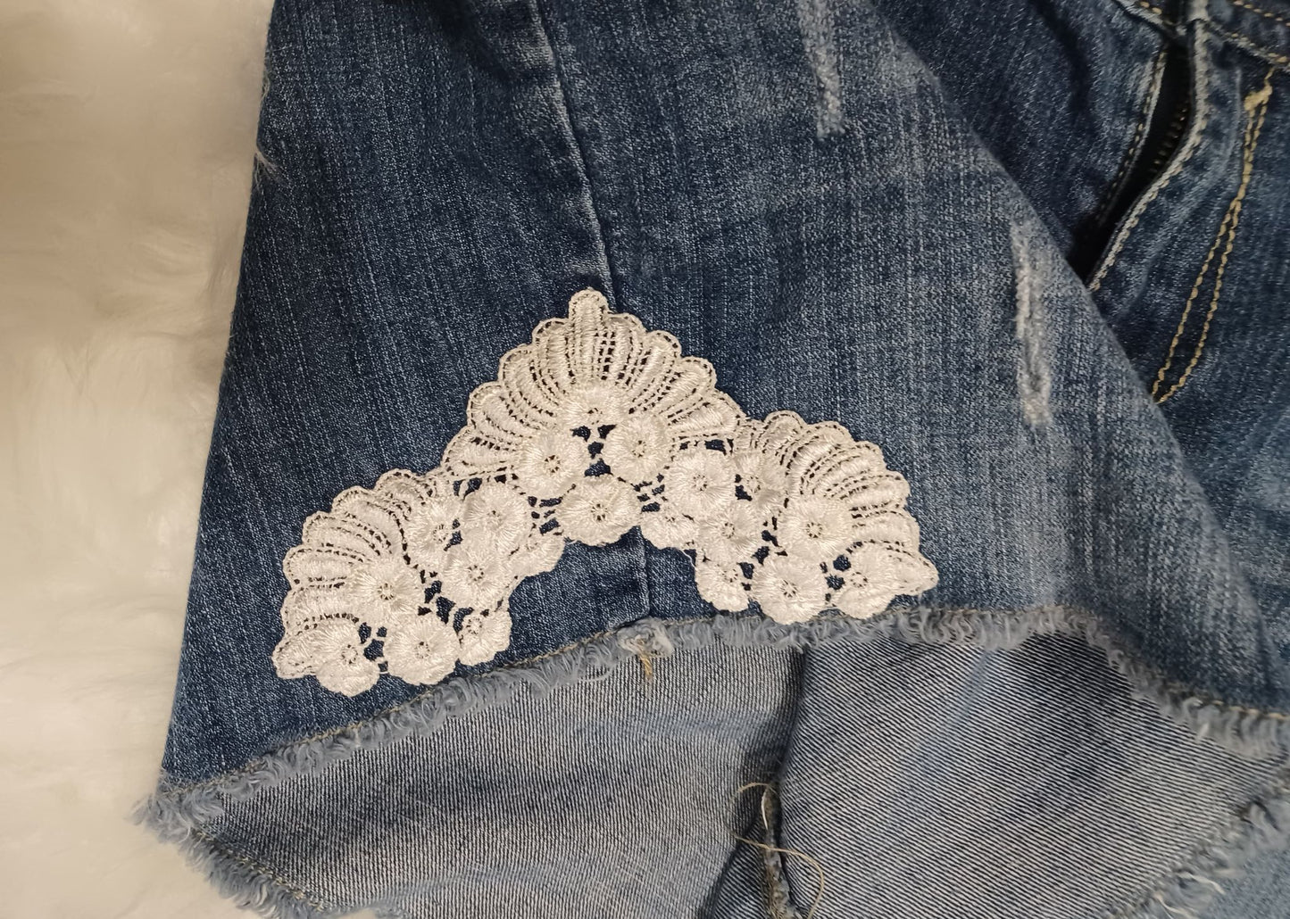 Hot Kiss Blue Jean Shorts - Size 24