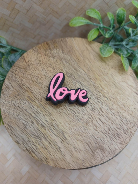 "Love" Shoe Charm Accessory