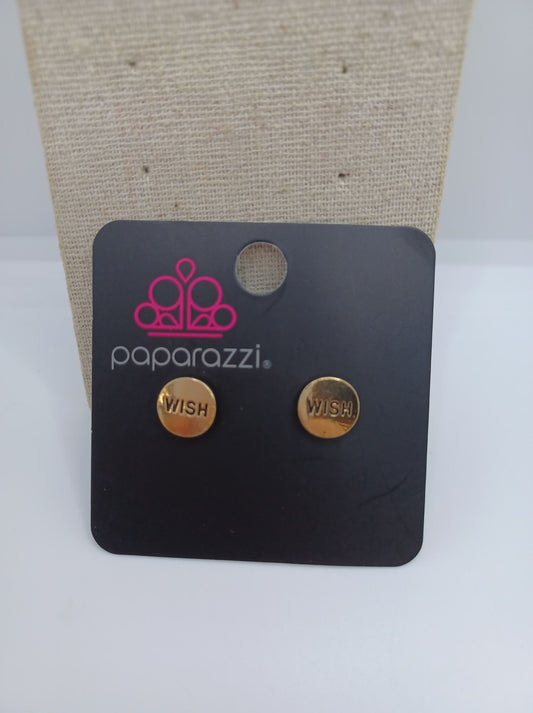 Gold "Wish" Earrings
