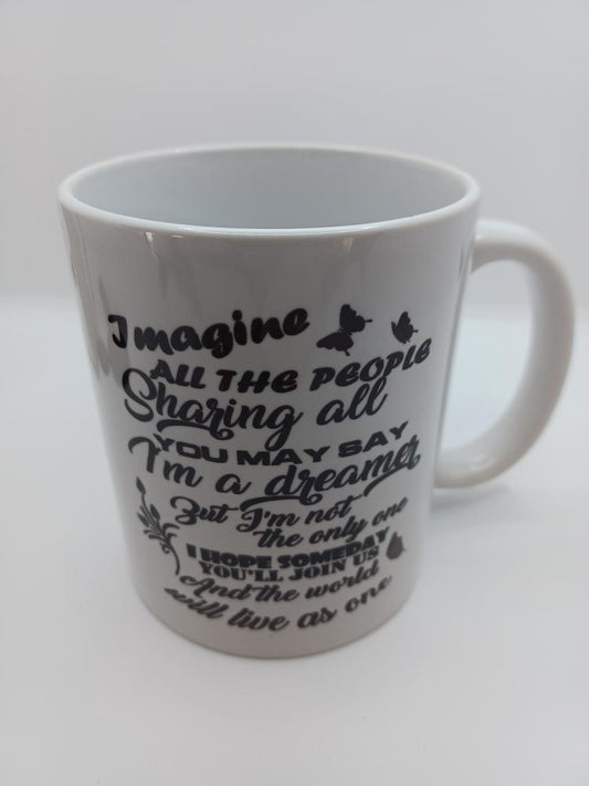 Imagine Butterfly Coffee Mug