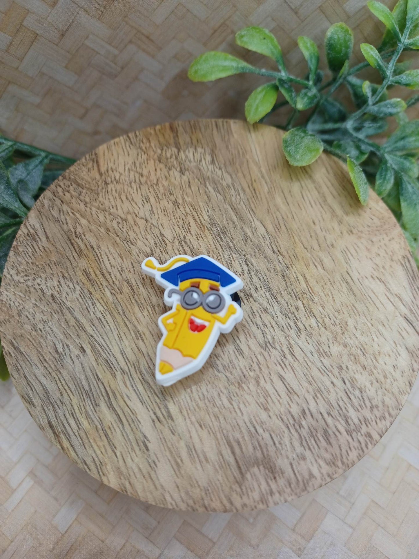 Graduation Pencil Shoe Charm Accessory