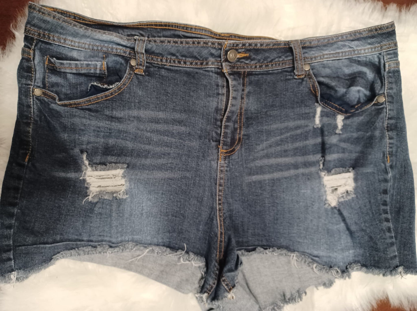 Blue Jean Shorts - Size 24
