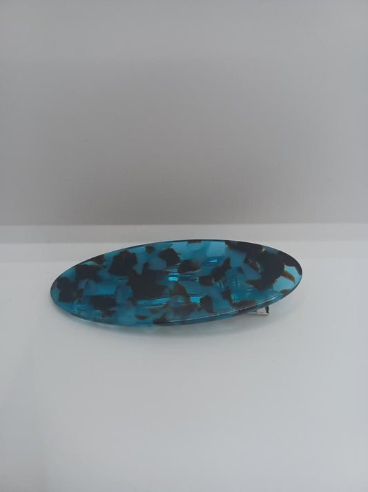 Blue Acrylic Hair Clip