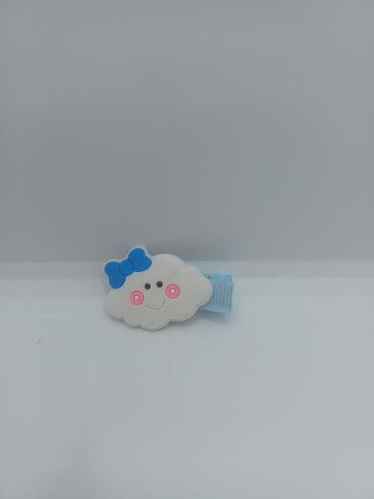 Blue Cloud Hair Accessory