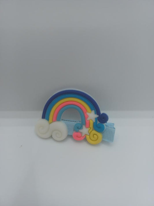 Blue Rainbow Hair Accessory