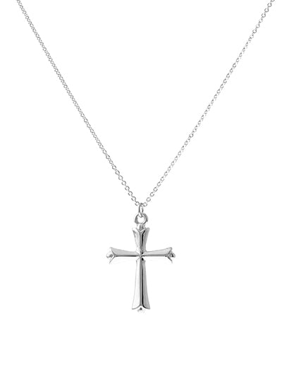 Silver Cross Necklace