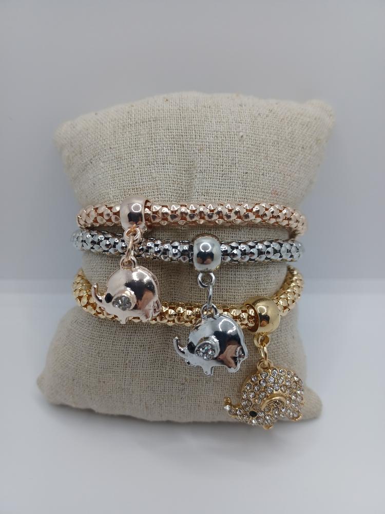 Elephant Bracelet Set