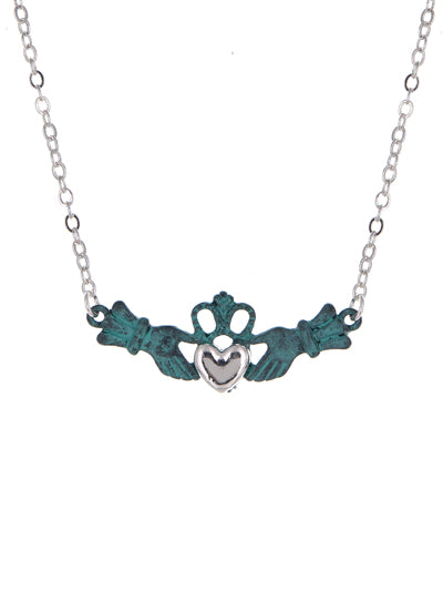 Claddaugh w/ Heart Necklace