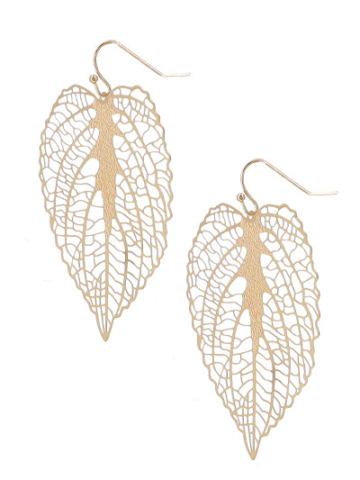 Leaf Style Earrings
