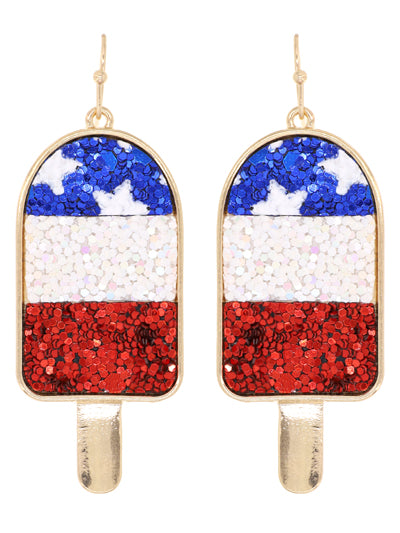 Glitter Popsicle Earrings