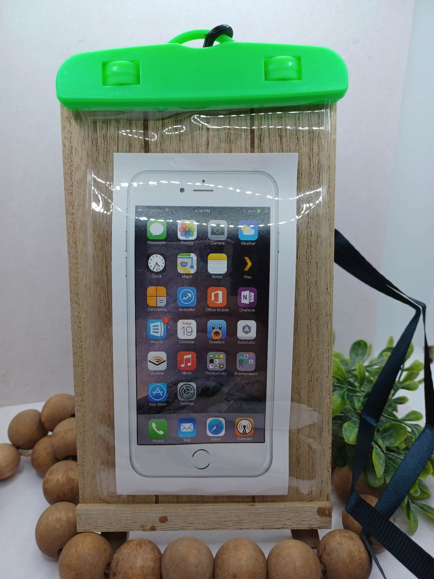 Green Waterproof Phone Holder