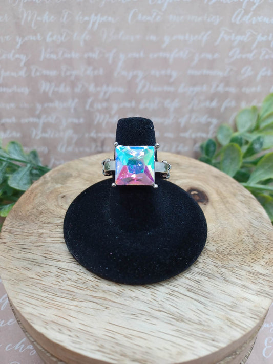 Mermaid Rhinestone Adjustable Ring