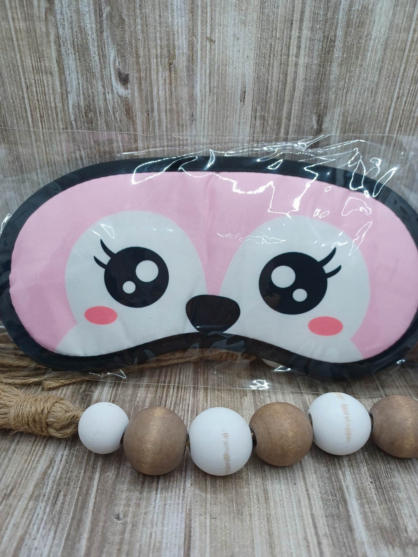 Pink Animal Eye Mask