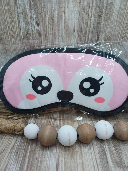 Pink Animal Eye Mask