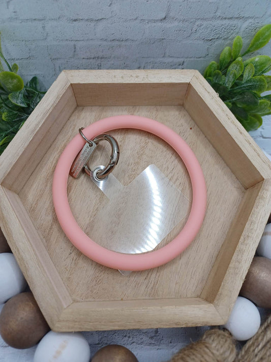 Light Coral Circle Shaped Mobile Phone Accessory