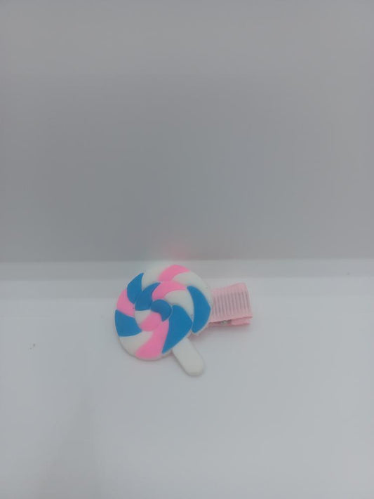 Pink & Blue Sucker Hair Accessory