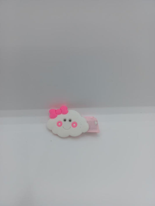 Hot Pink Cloud Hair Accessory