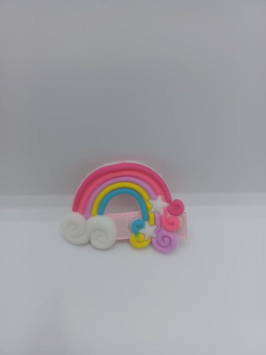 Pink Rainbow Hair Accessory