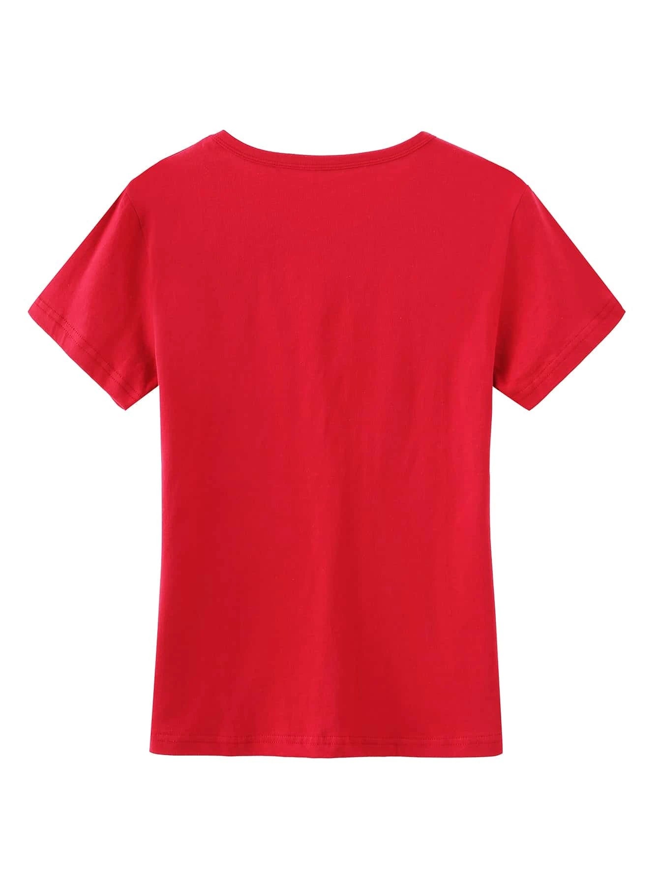 Leopard Heart Print T-shirt
