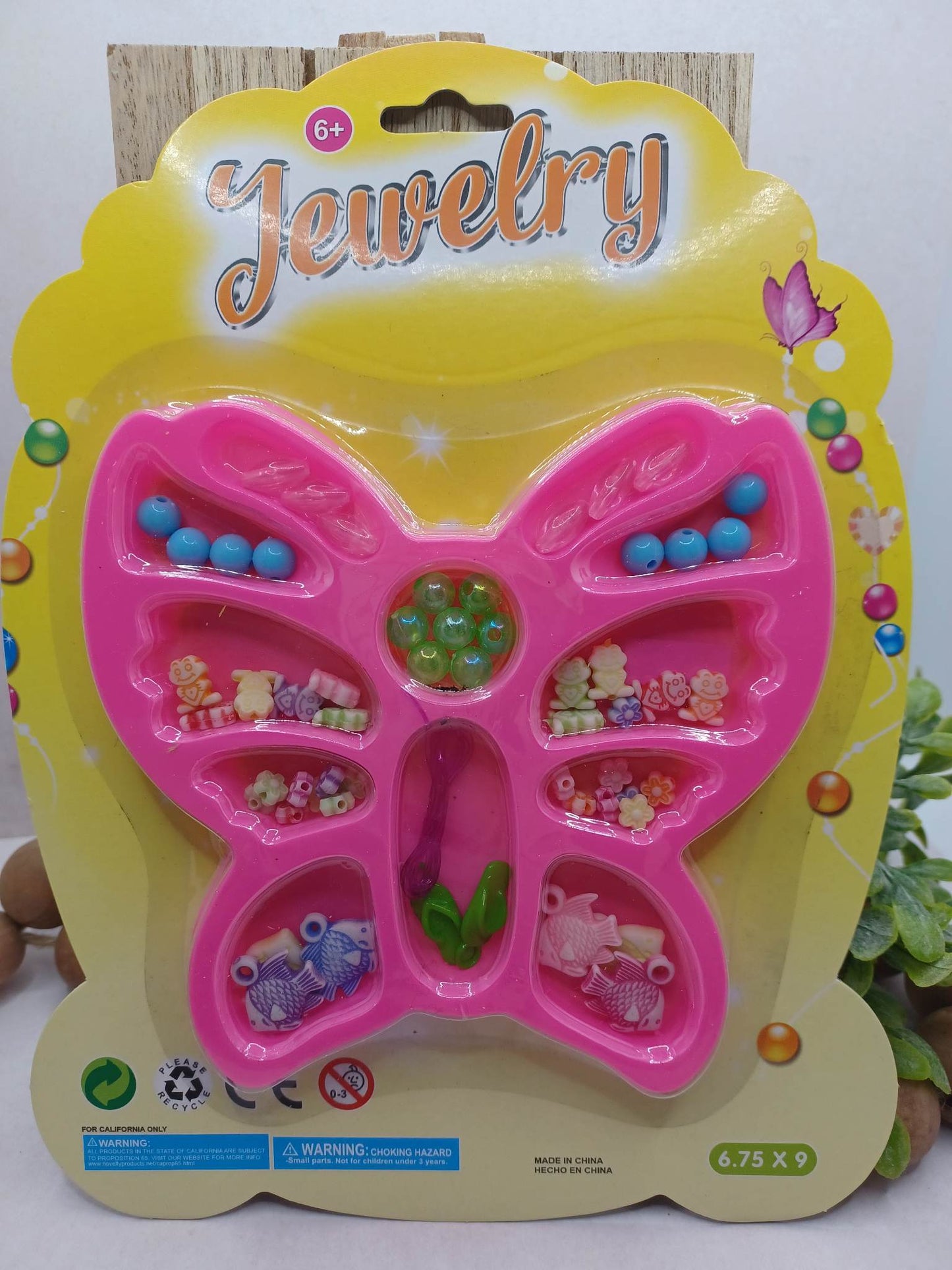 Jewelry Making Kit - Comes with Beads & String - Set 2