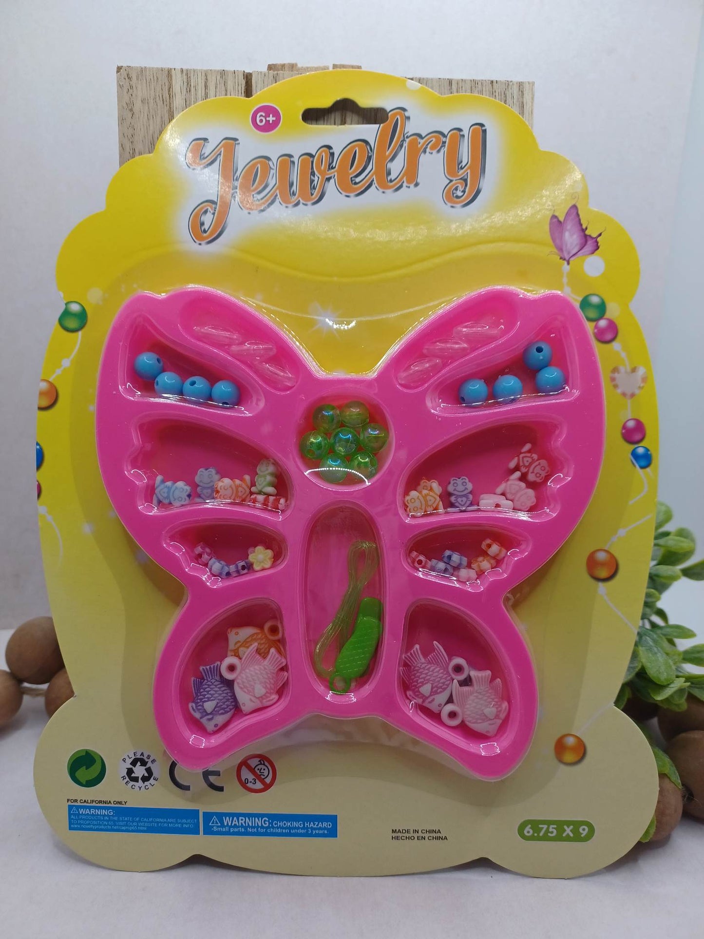 Jewelry Making Kit - Comes with Beads & String - Set 3