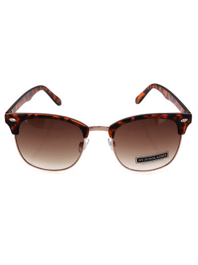 Tortise Rimmed Sunglasses w/ Brown Lenses