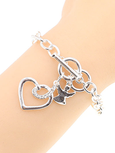 Angel Toggle Closure Bracelet