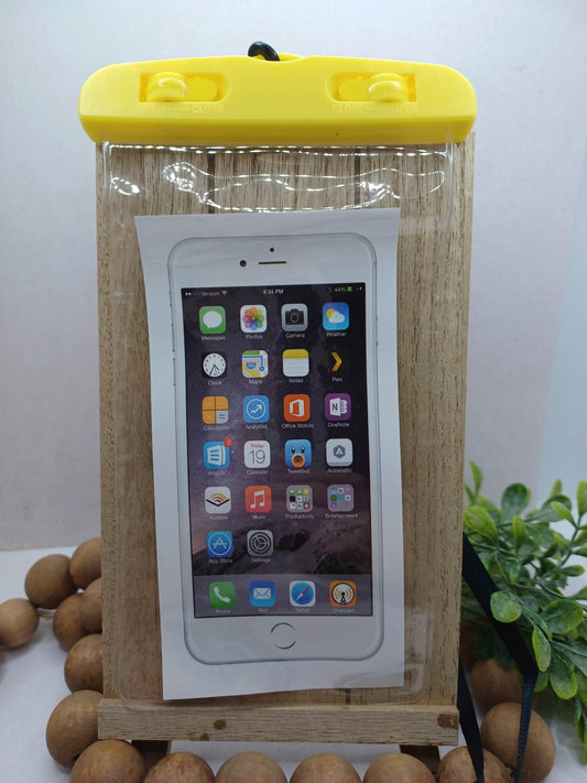 Yellow Waterproof Phone Holder