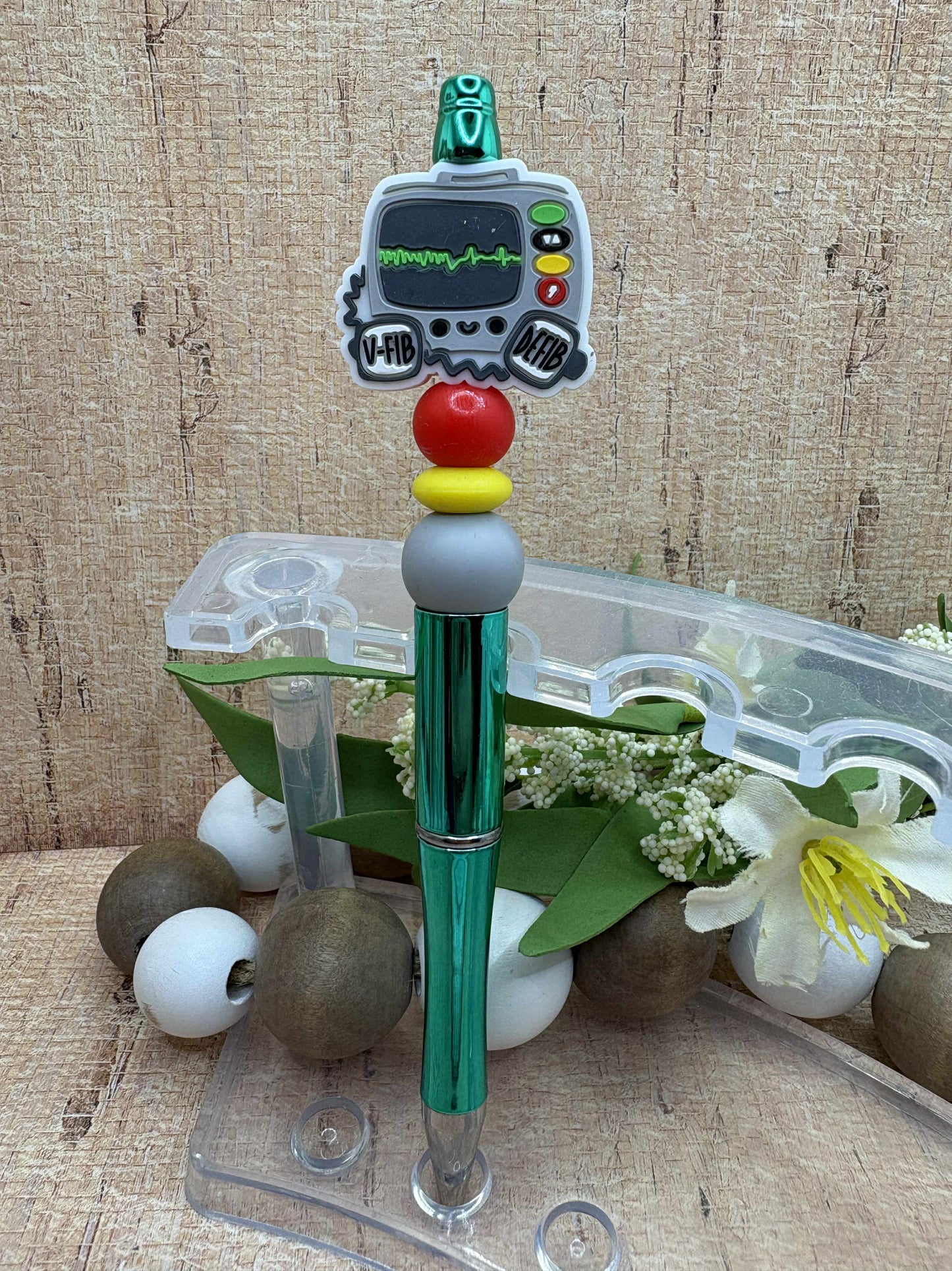 Tech Beaded Ink Pen