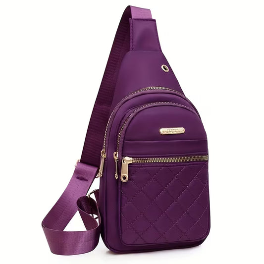 Purple Crossbody Bag