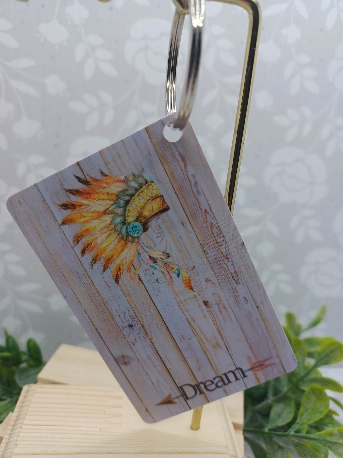 Dream Feathers Keychain