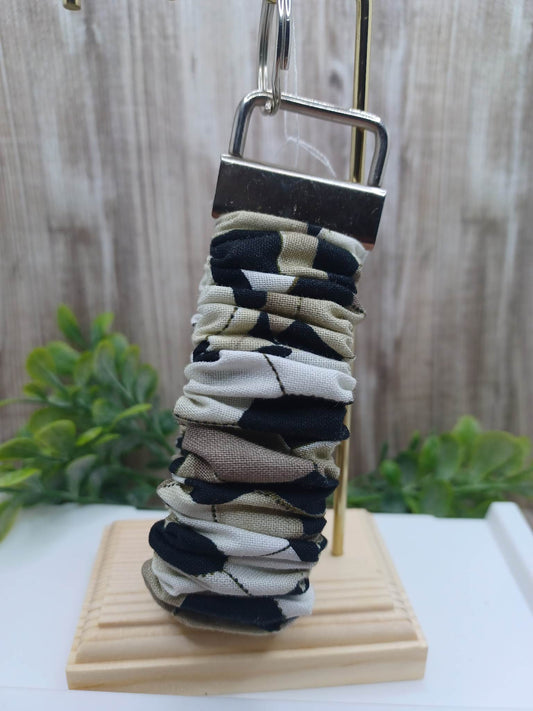 Soccer Scrunchie Style Wristlet