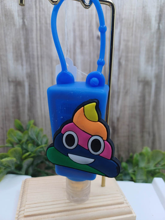 Blue Ice Cream Cartoon Hand Sanitizer - Scented in Orange