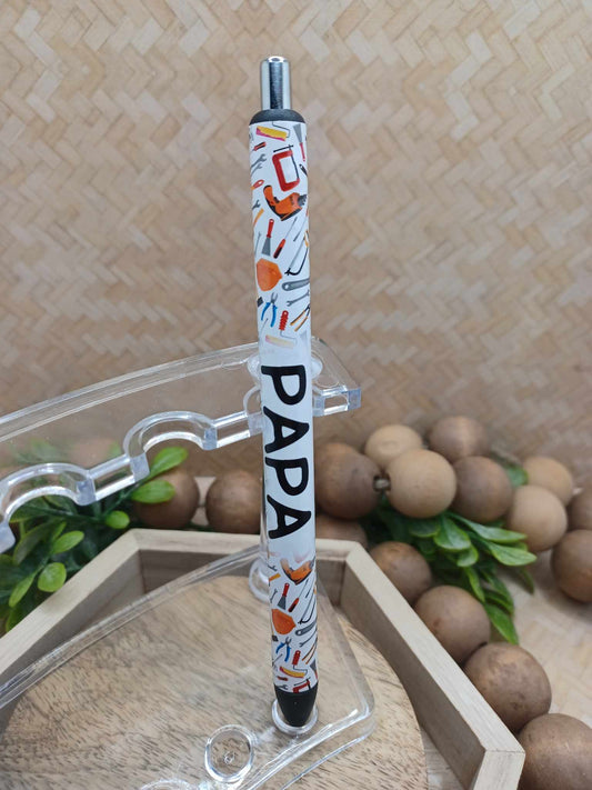 Papa w/ Tools Ink Pen