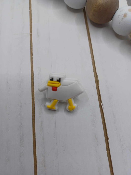 Chicken Shoe Charm Accessory