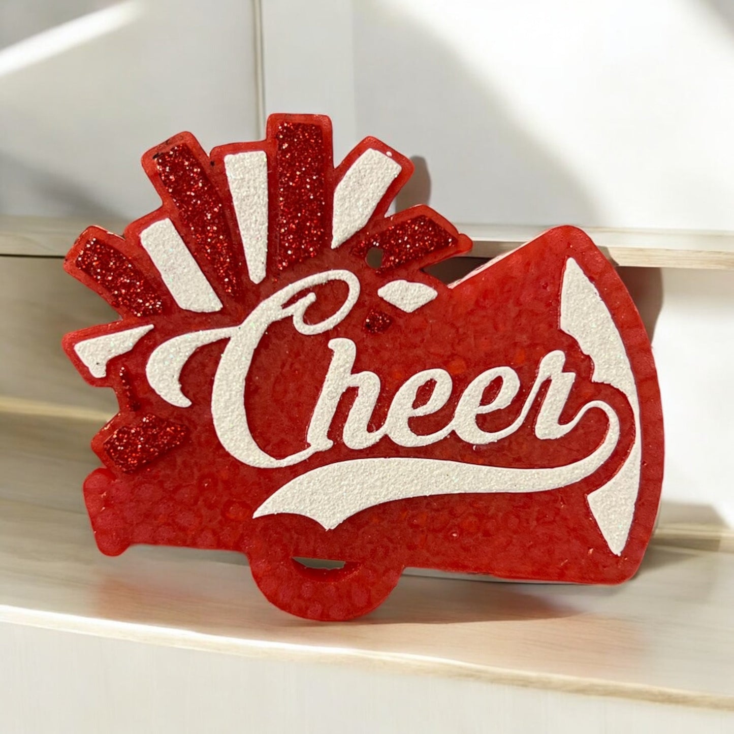 PREORDER - Cheer Freshie in Red