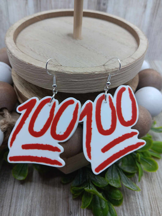 100 Earrings