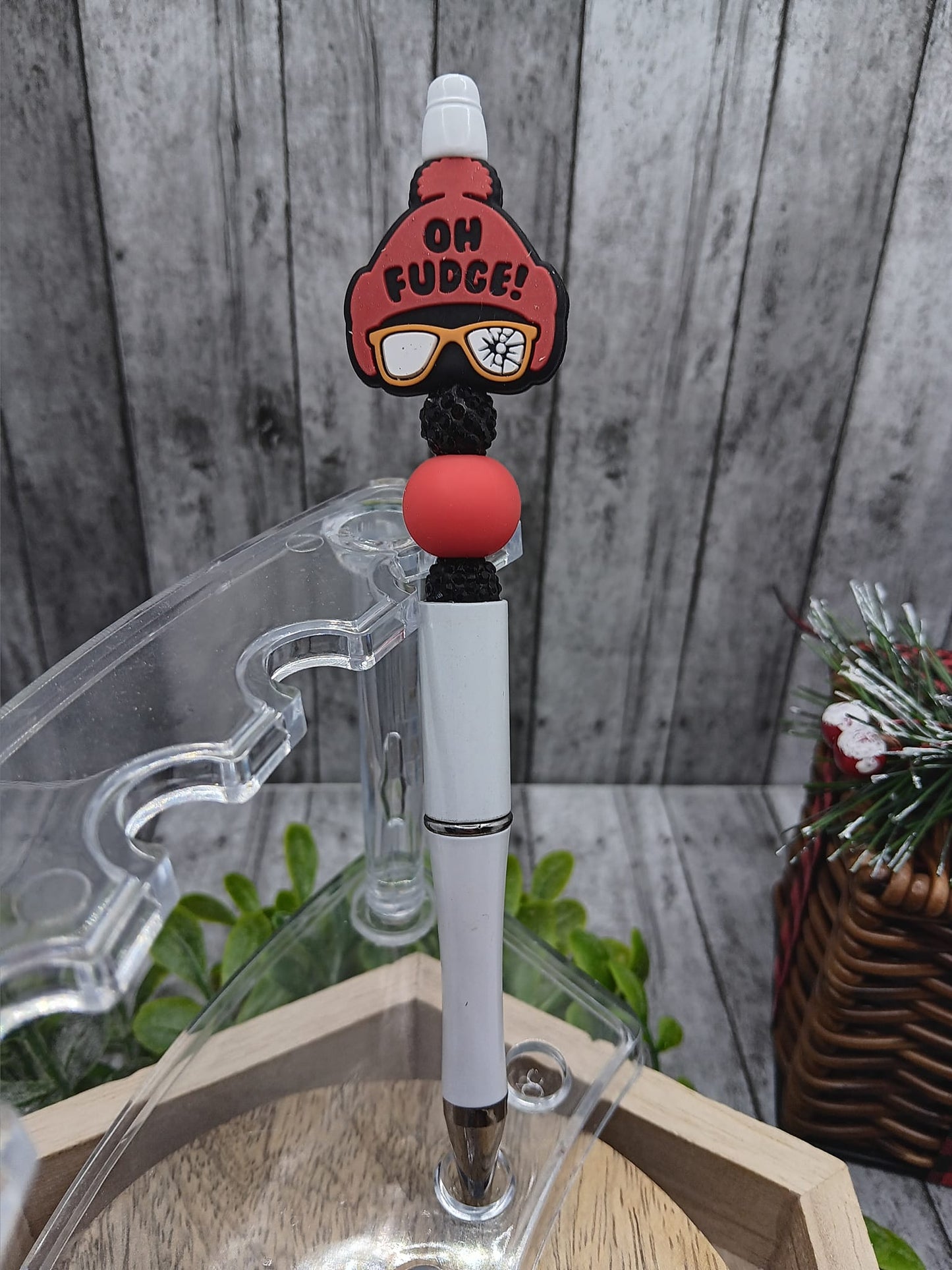 Oh Fudge! Beaded Ink Pen