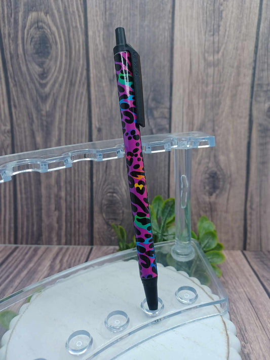 Multicolored Leopard Ink Pen