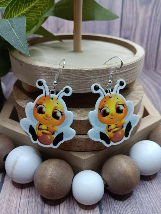 Adorable Bee Earrings