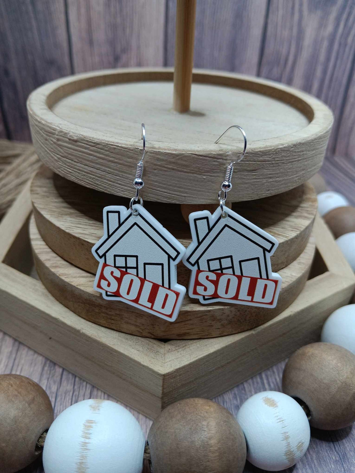 SOLD Realtor Earrings