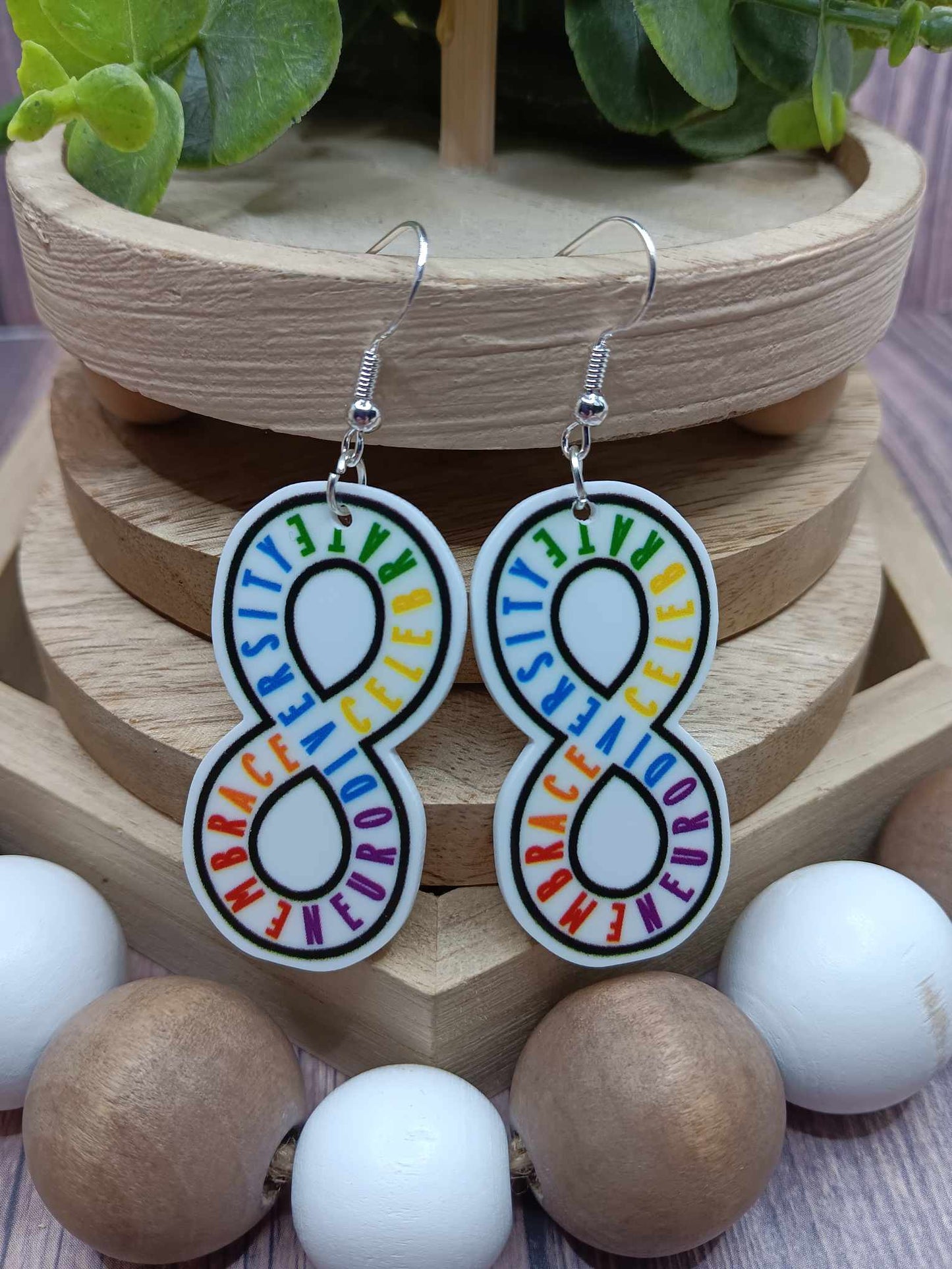 Embrace Neurodiversity Earrings