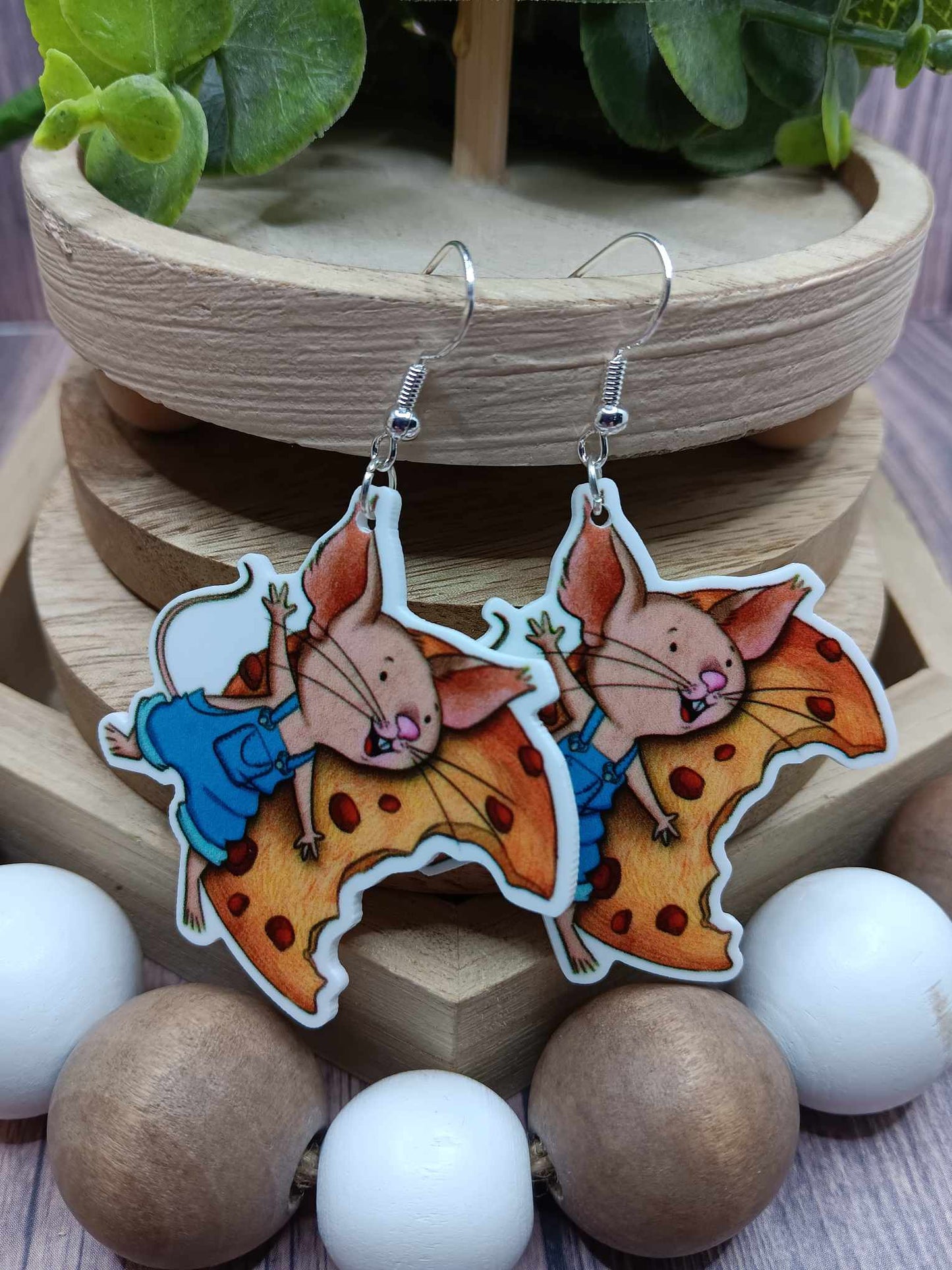 Mouse Cookie Earrings