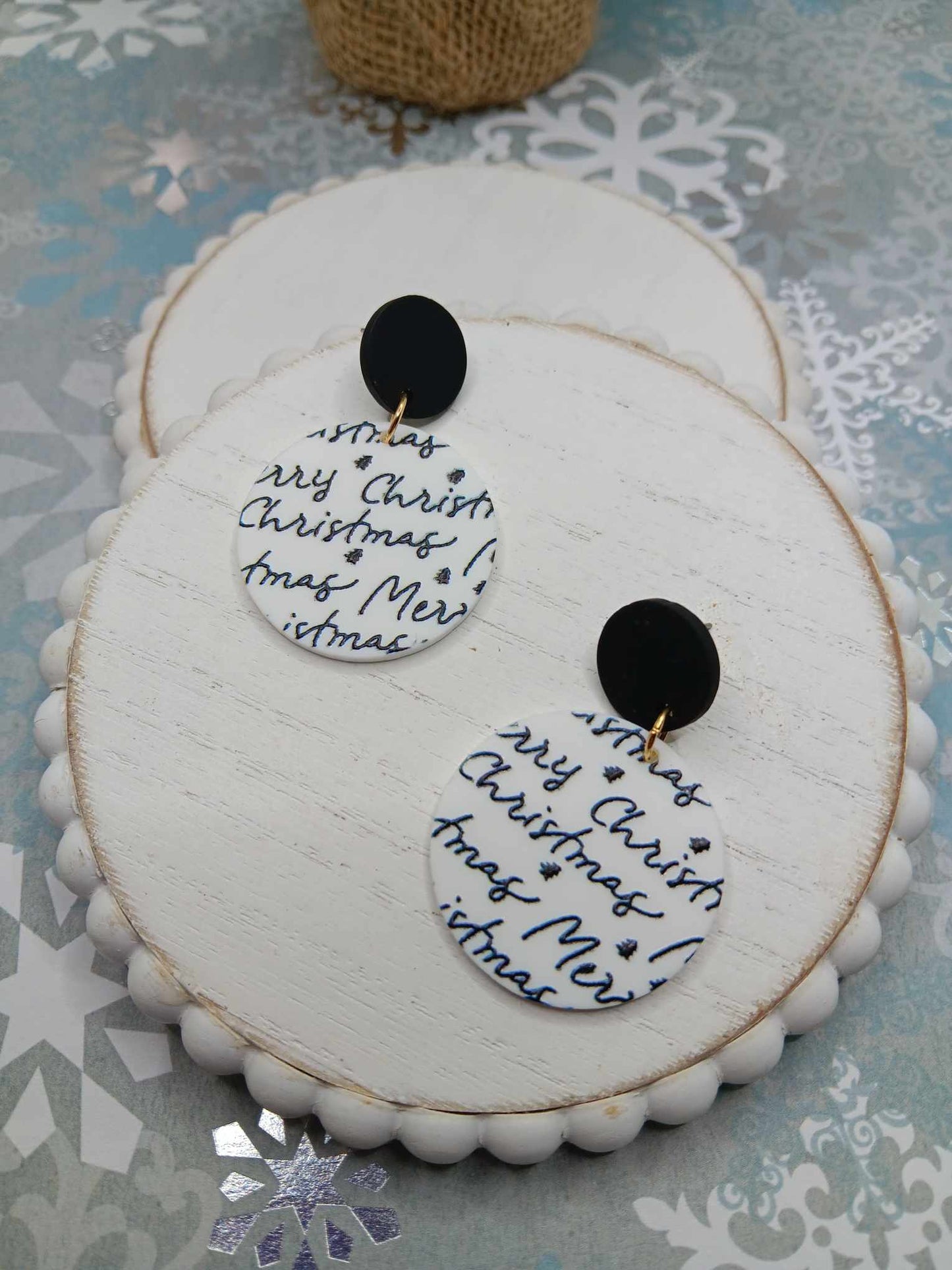 Merry Christmas Earrings