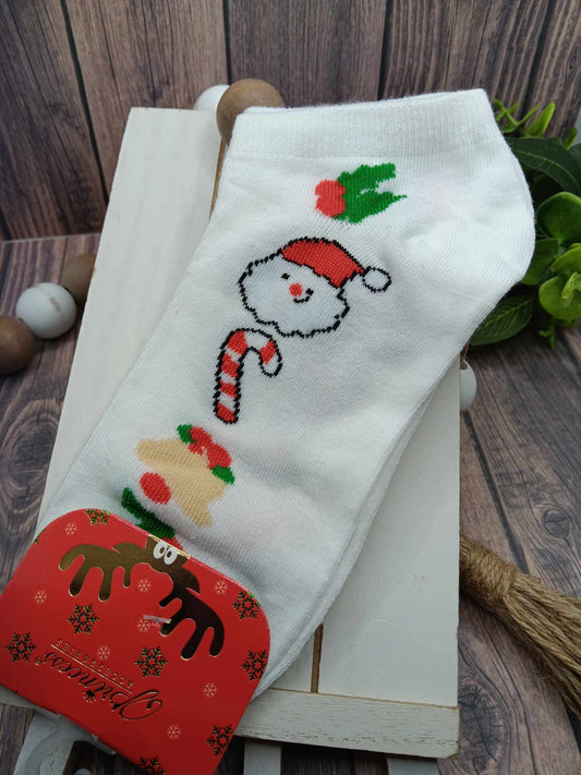 Christmas Socks - White